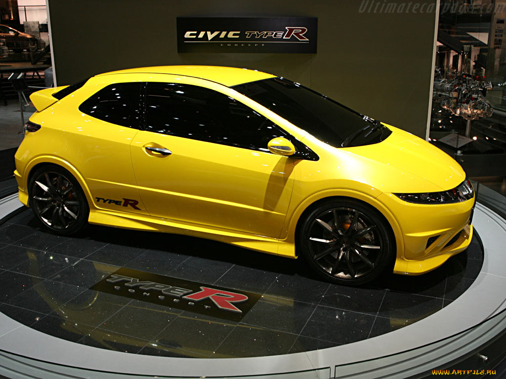 honda, civic, type, 